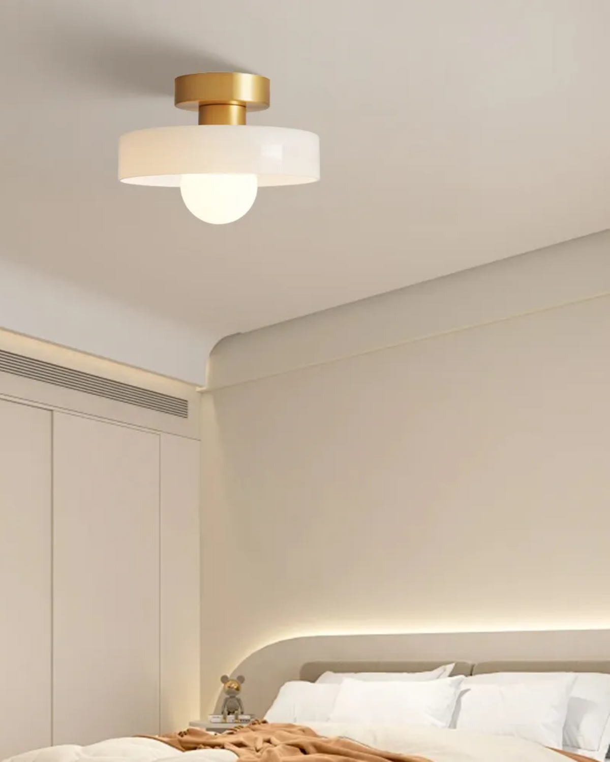 Contemporary Brass Pendant Light — view 15