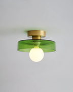 Contemporary Brass Pendant Light — view 35