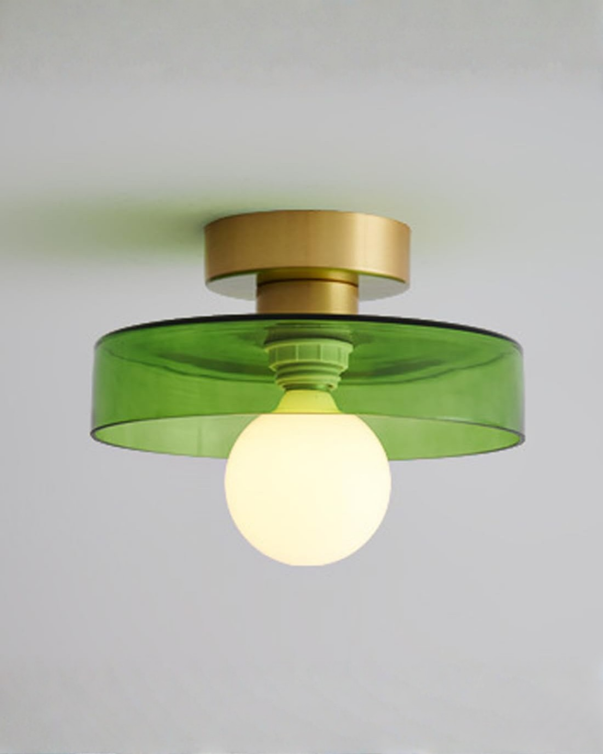 Contemporary Brass Pendant Light — view 36