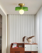 Contemporary Brass Pendant Light — view 38