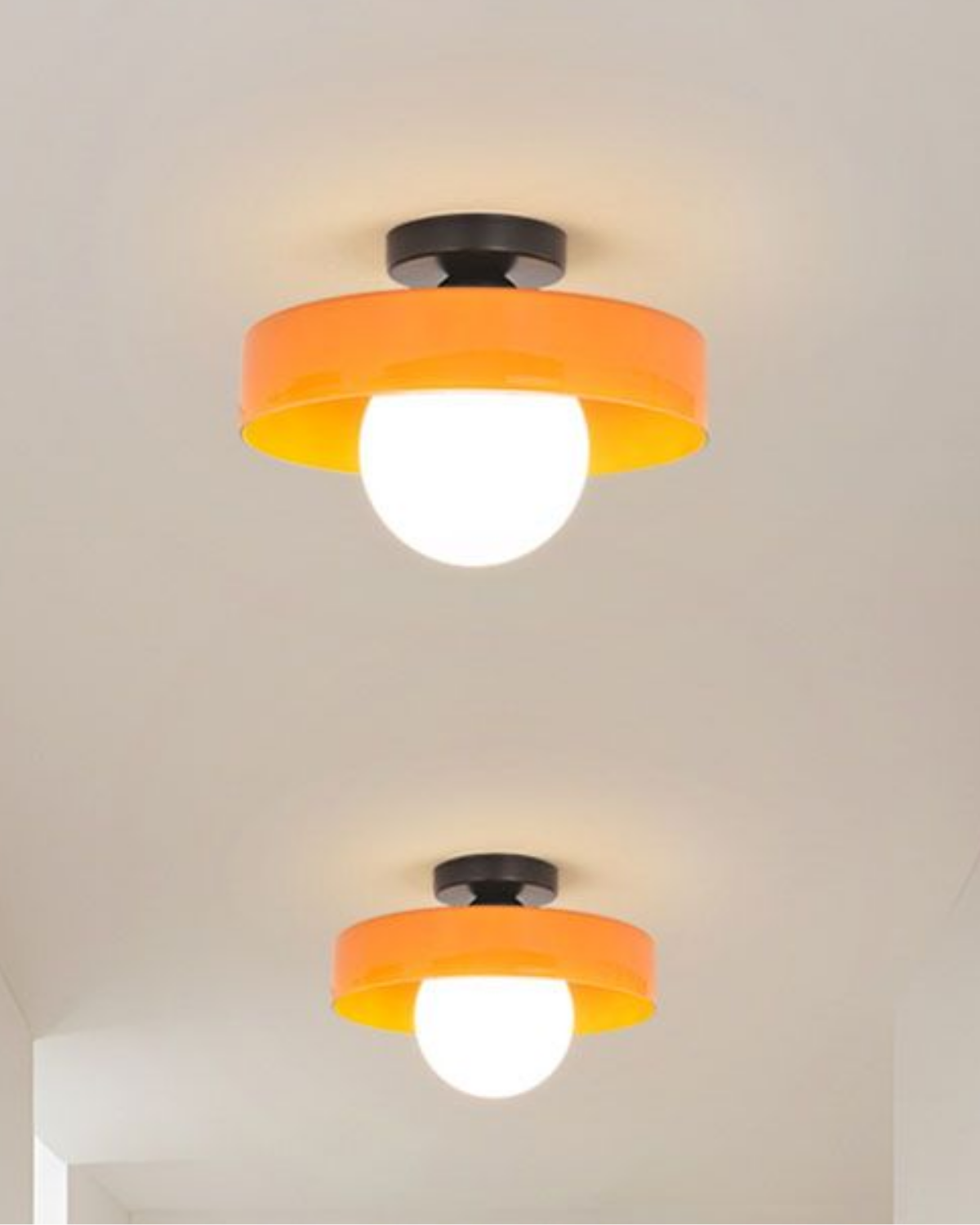 Contemporary Brass Pendant Light — view 48