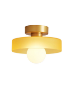 Contemporary Brass Pendant Light — view 50