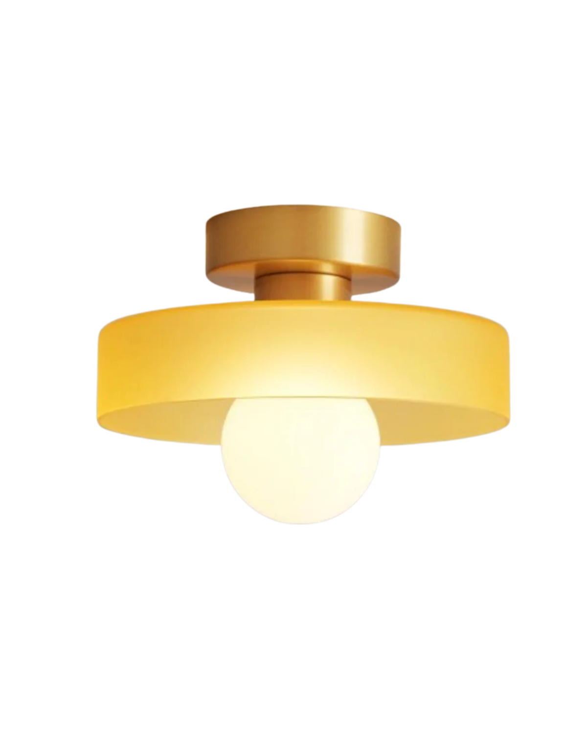 Contemporary Brass Pendant Light — view 50