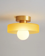 Contemporary Brass Pendant Light — view 51