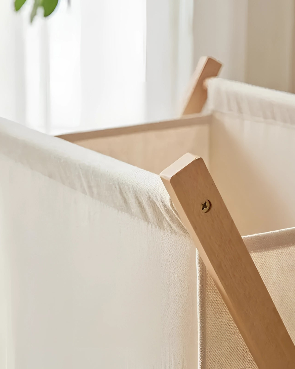 Designer Wooden Hamper — view 2