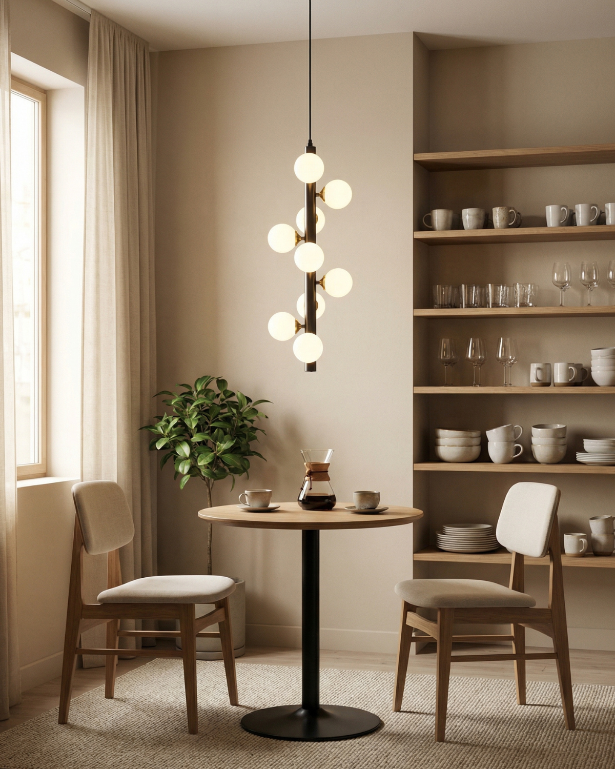 Industrial Sculptural Pendant Light — view 15