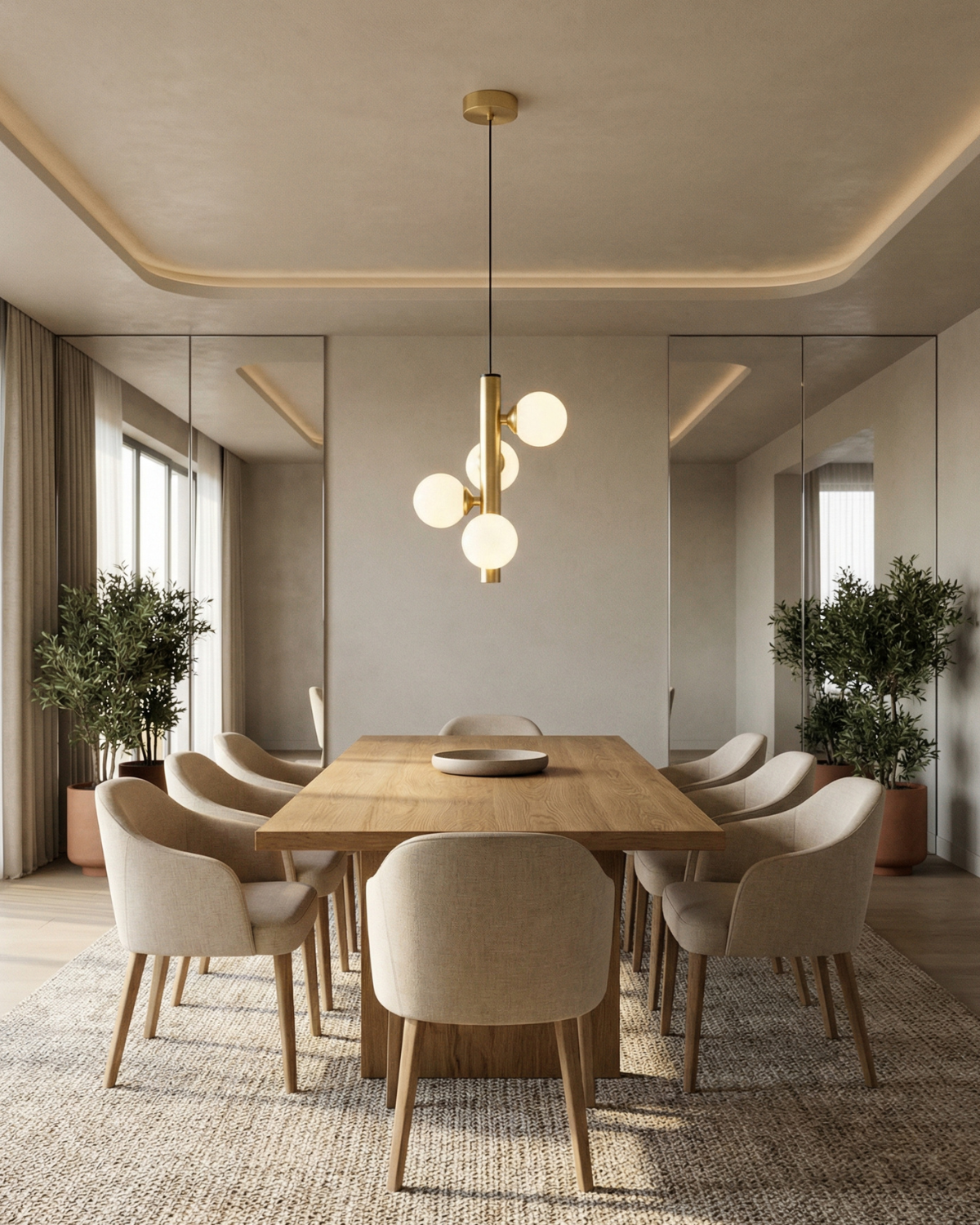 Industrial Sculptural Pendant Light — view 4