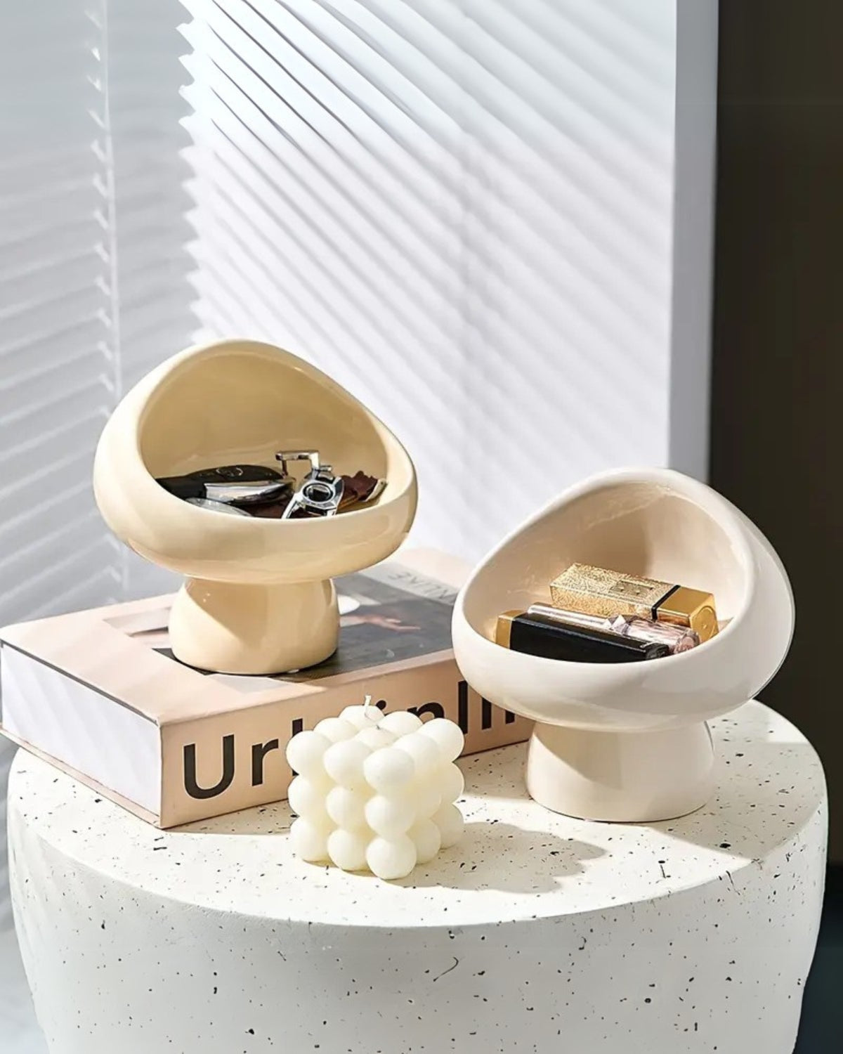 Japandi Sculptural Storage Piece — view 5