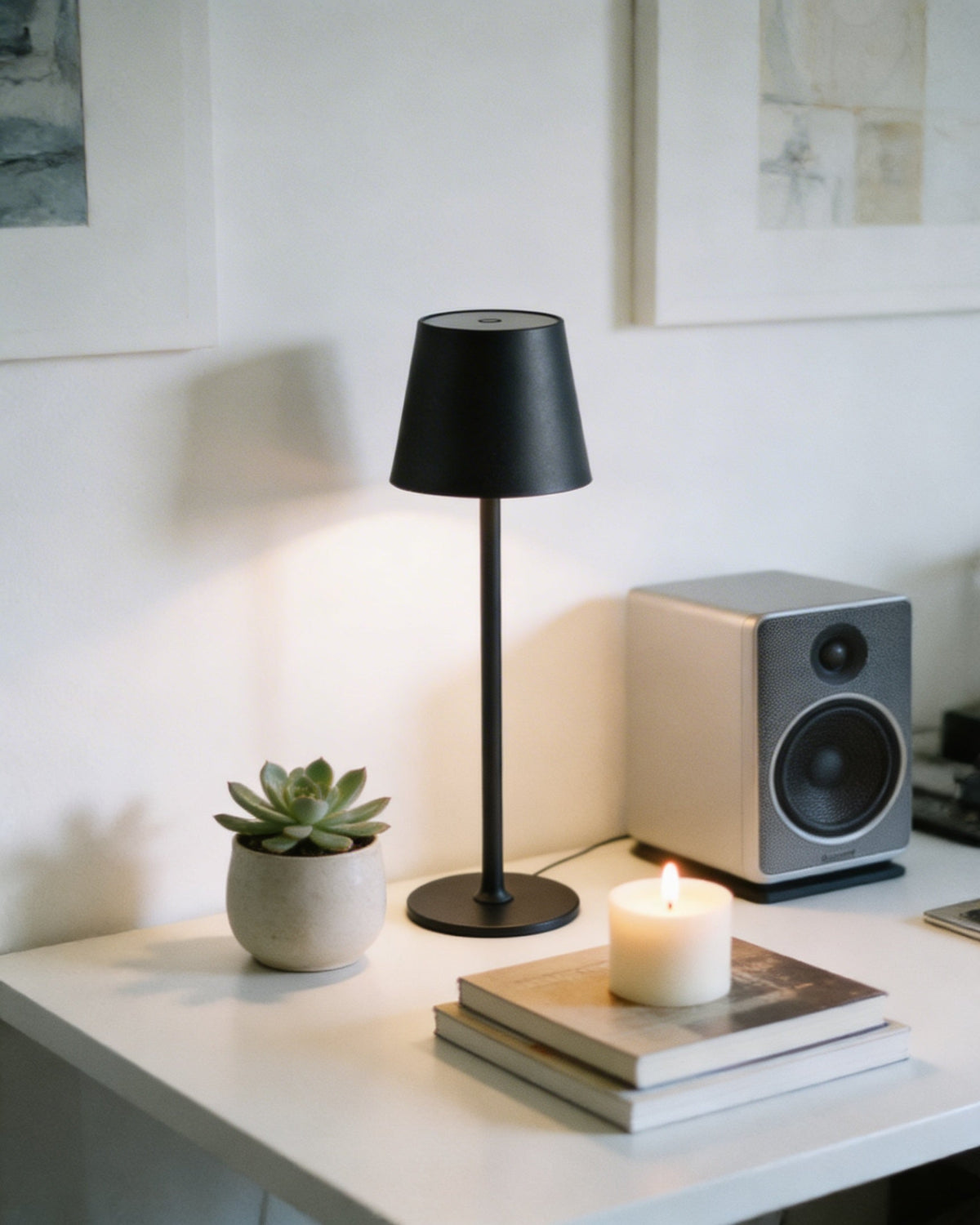 Japandi Sculptural Table Lamp — view 10