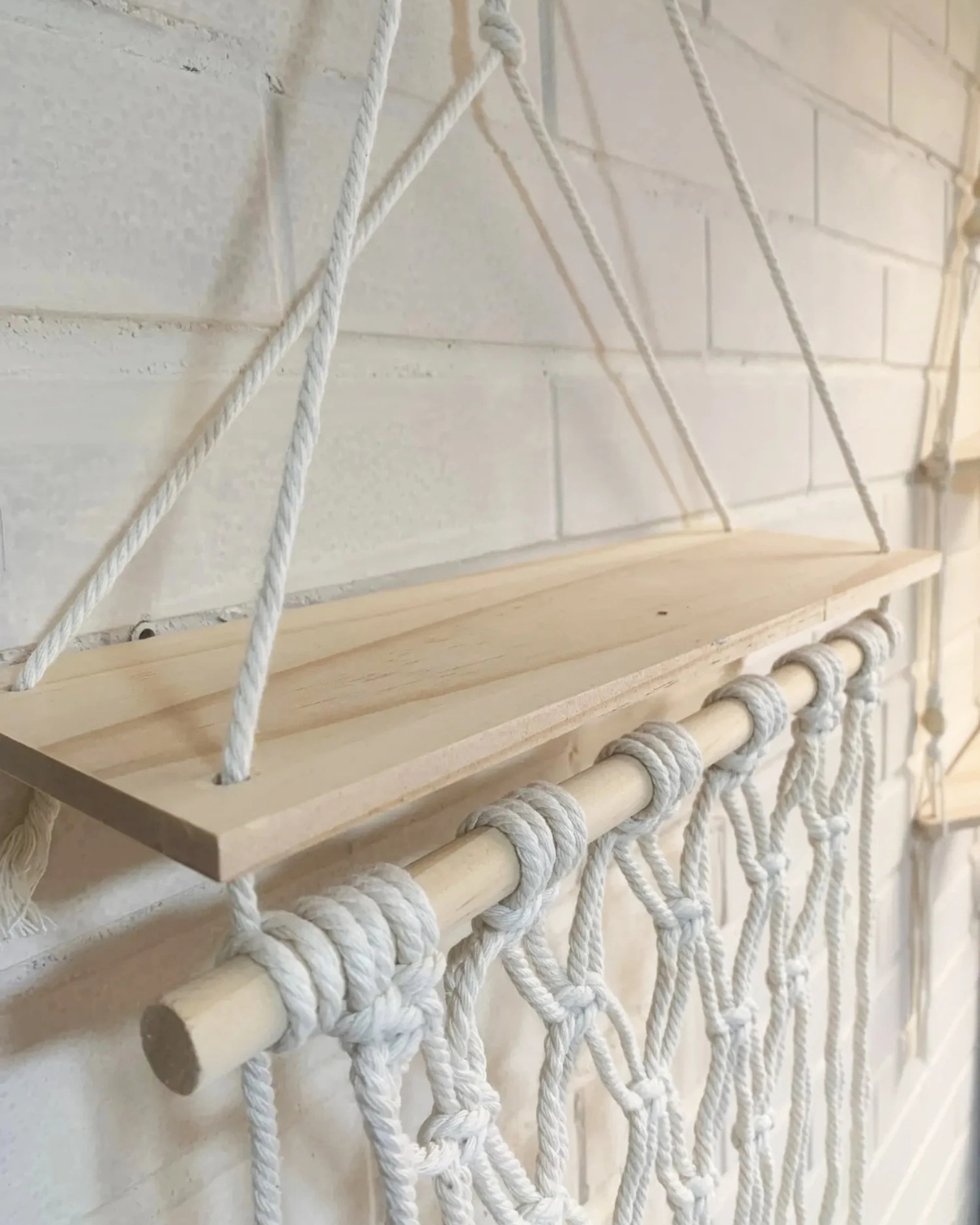 Japandi Wooden Shelf — view 9
