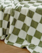 Mid-Century Linen-Shade Throw Blanket — view 13
