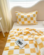 Mid-Century Linen-Shade Throw Blanket — view 22