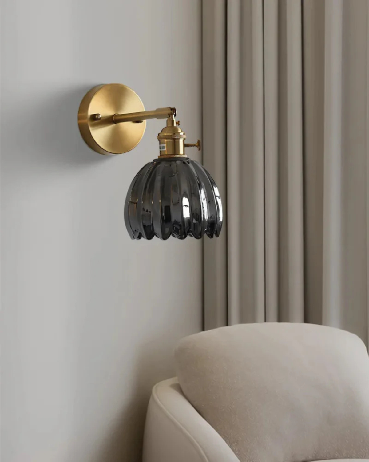Minimalist Brass Table Lamp — view 30