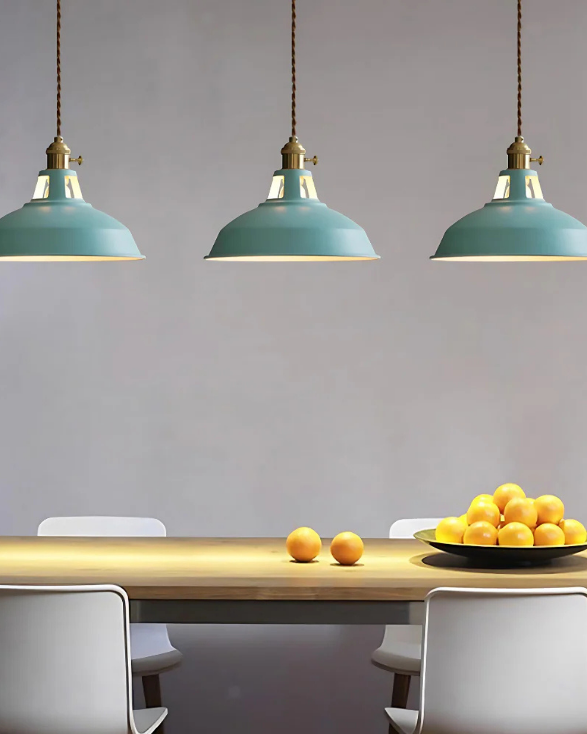 Modern Brass Pendant Light — view 10