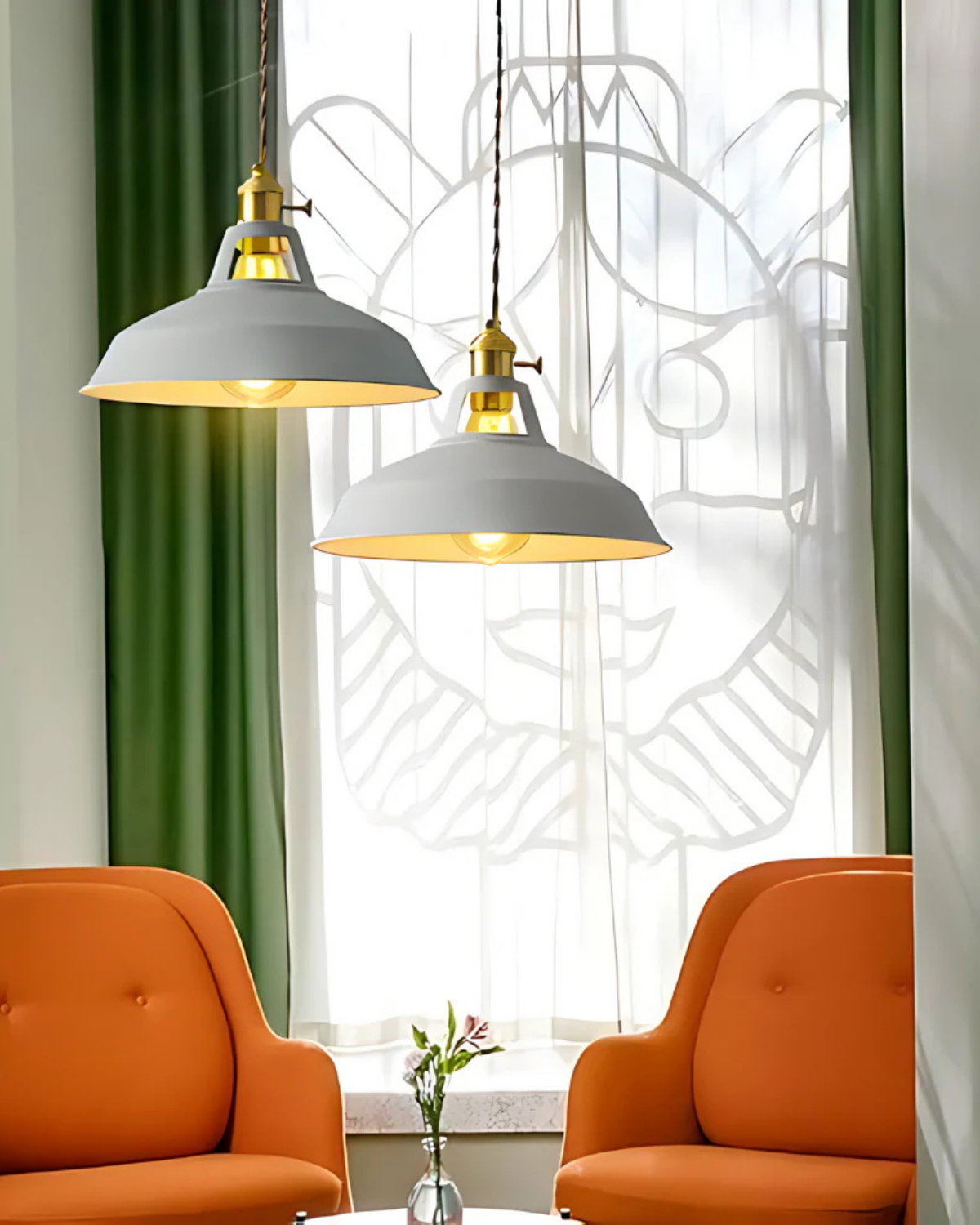 Modern Brass Pendant Light — view 32