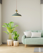 Modern Brass Pendant Light — view 5