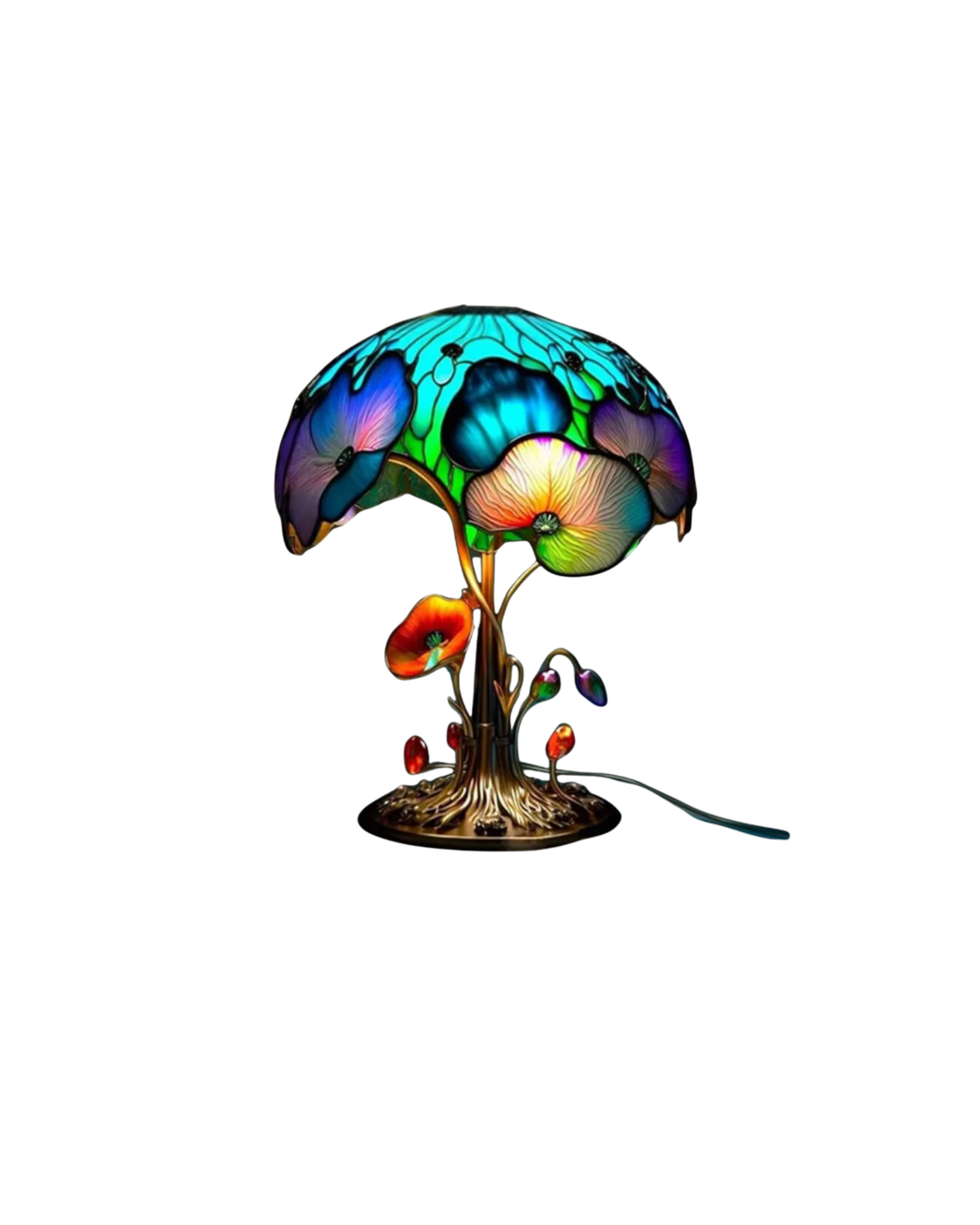 Modern Sculptural Table Lamp — view 5