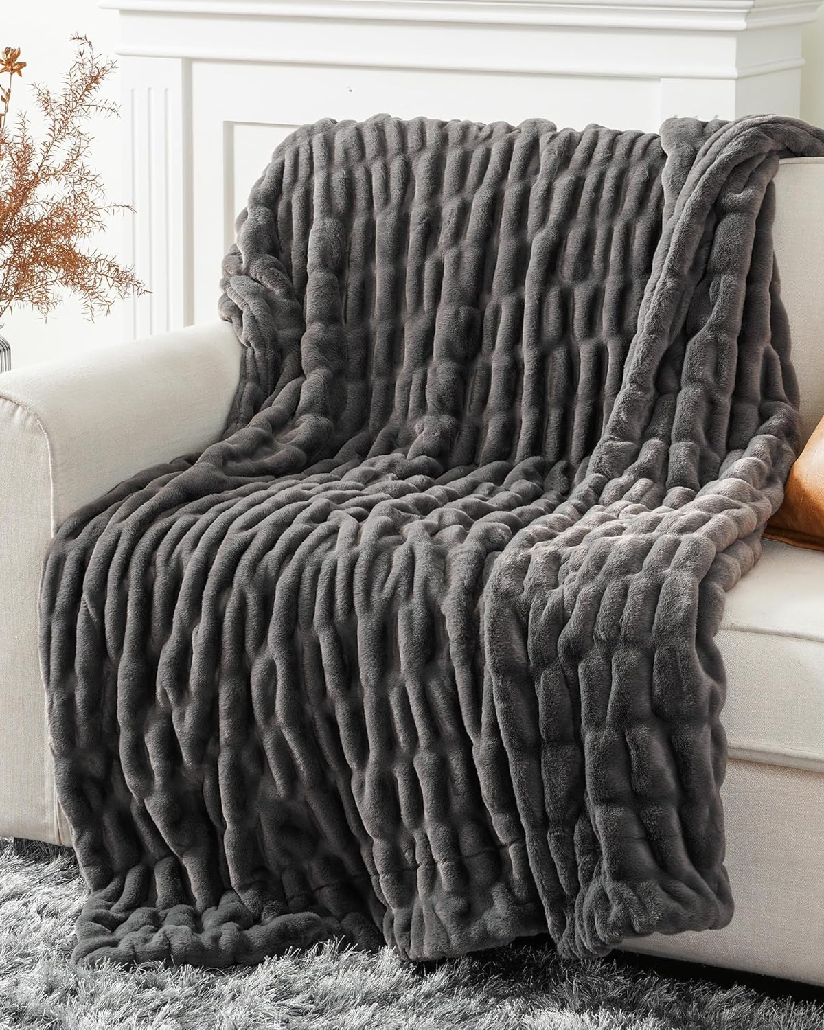 Sculptural Sculptural Throw Blanket — view 4