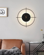 Sculptural Wooden Clock — view 3