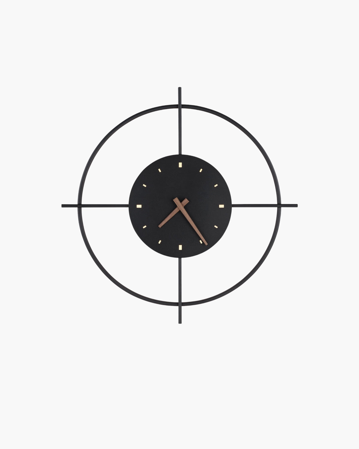 Sculptural Wooden Clock — view 7