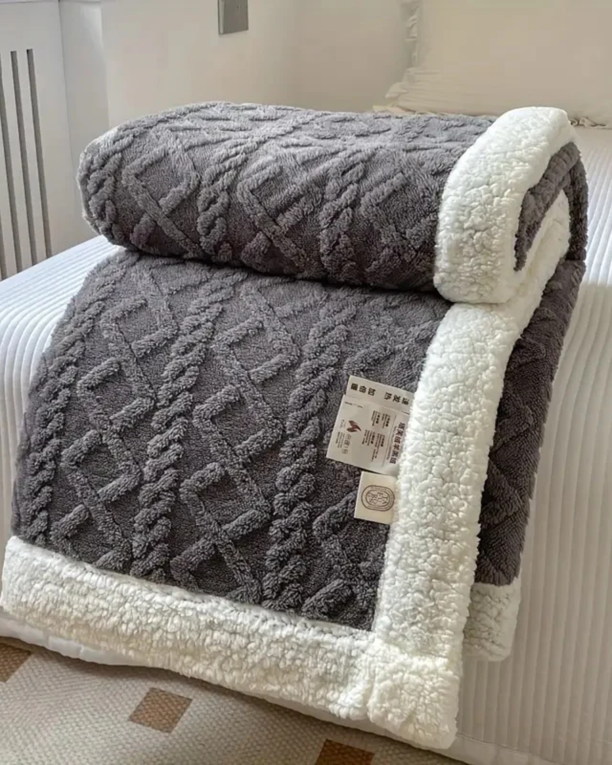 Studio Sculptural Throw Blanket — view 6